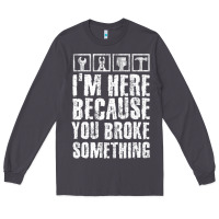 Construction Crew Funny Contractor Gift Premium T Shirt Long Sleeve Tee | Teevron