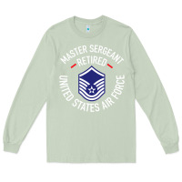 Matcha Limited Edition Master Sergeant Retired Air Force Military Retiremen Long Sleeve Tee - lanVoArt