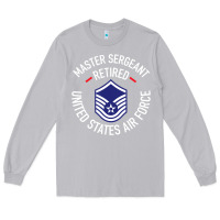 Moon Dust Limited Edition Master Sergeant Retired Air Force Military Retiremen Long Sleeve Tee - lanVoArt