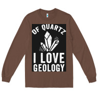 Chestnut of quartz i love geology Long Sleeve Tee - lanVoArt