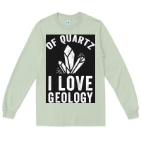 Matcha of quartz i love geology Long Sleeve Tee - lanVoArt