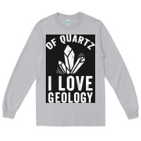 Moon Dust of quartz i love geology Long Sleeve Tee - lanVoArt