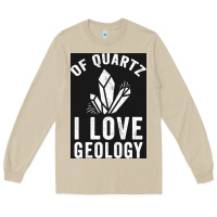 Mushroom of quartz i love geology Long Sleeve Tee - lanVoArt