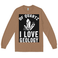 Toasted Coconut of quartz i love geology Long Sleeve Tee - lanVoArt