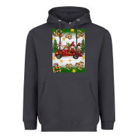 Smoke christmas gnomes truck Heavyweight Hoodie - Artiststas