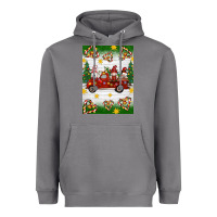 Storm christmas gnomes truck Heavyweight Hoodie - Artiststas