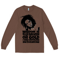 Chestnut lover gift lauryn hill retro wave Long Sleeve Tee - lanVoArt