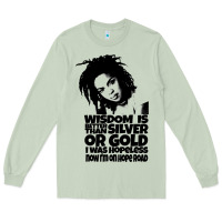 Matcha lover gift lauryn hill retro wave Long Sleeve Tee - lanVoArt