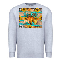 Heather Grey it's fall y'all Premium Sweatshirt - Artiststas