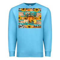 Ocean Blue it's fall y'all Premium Sweatshirt - Artiststas
