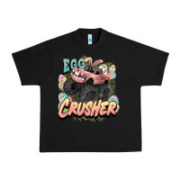 Black Egg crusher Easter truck Easter Day Urban Heavy Tee - HowdyJamesFarm
