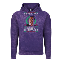 Cloud Purple Hot Trend Die Hard Christmas Yippie Ki Yay Vintage Hoodie - lanVoArt