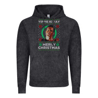 Vintage Black Hot Trend Die Hard Christmas Yippie Ki Yay Vintage Hoodie - lanVoArt