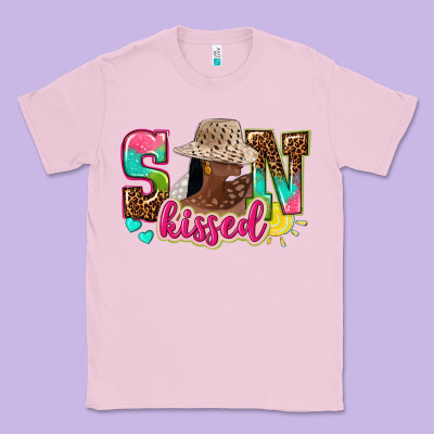 Afro Woman With Sunkissed Classic Tee Designed By Nancycooperartshop