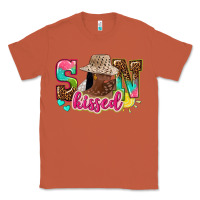 Copper Afro woman with sunkissed Classic Tee - NancyCooperArtShop