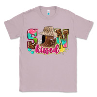 Lilac Afro woman with sunkissed Classic Tee - NancyCooperArtShop