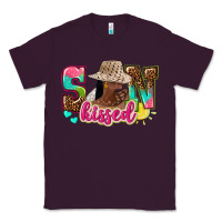 Plum Afro woman with sunkissed Classic Tee - NancyCooperArtShop
