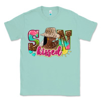 Seafoam Afro woman with sunkissed Classic Tee - NancyCooperArtShop
