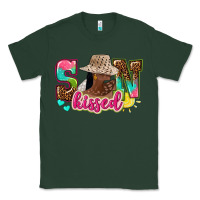 Sports Green Afro woman with sunkissed Classic Tee - NancyCooperArtShop
