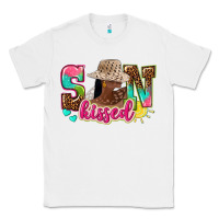 White Afro woman with sunkissed Classic Tee - NancyCooperArtShop