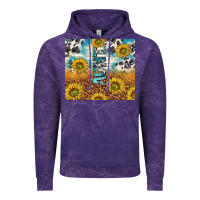 Cloud Purple aunt sunflower leopard glitter Vintage Hoodie - TumblerDesignByShophia