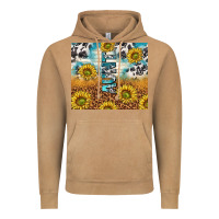 Vintage Camel aunt sunflower leopard glitter Vintage Hoodie - TumblerDesignByShophia