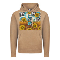 Vintage Coffee aunt sunflower leopard glitter Vintage Hoodie - TumblerDesignByShophia