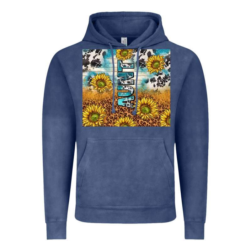 Aunt Sunflower Leopard Glitter Vintage Hoodie by TumblerDesignByShophia | Teevron