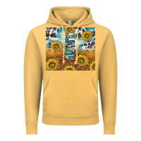 Vintage Mustard aunt sunflower leopard glitter Vintage Hoodie - TumblerDesignByShophia