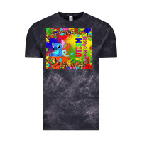 Cloud Black Autism awareness with stitch tumbler Vintage Tee - TumblerDesignByShophia