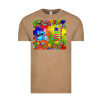 Vintage Coffee Autism awareness with stitch tumbler Vintage Tee - TumblerDesignByShophia