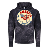 Cloud Black america change it or lose it   stars Vintage Hoodie - lanVoArt