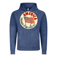 Vintage Denim america change it or lose it   stars Vintage Hoodie - lanVoArt