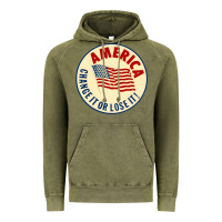 Vintage Olive america change it or lose it   stars Vintage Hoodie - lanVoArt
