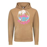 Vintage Camel Hot Trend Florida Pink Flamingo Heart 80S Retro Vintage Style Vintage Hoodie - lanVoArt