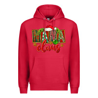 Cardinal christmas nana claus Premium Hoodie - FaDigitalArtStudio