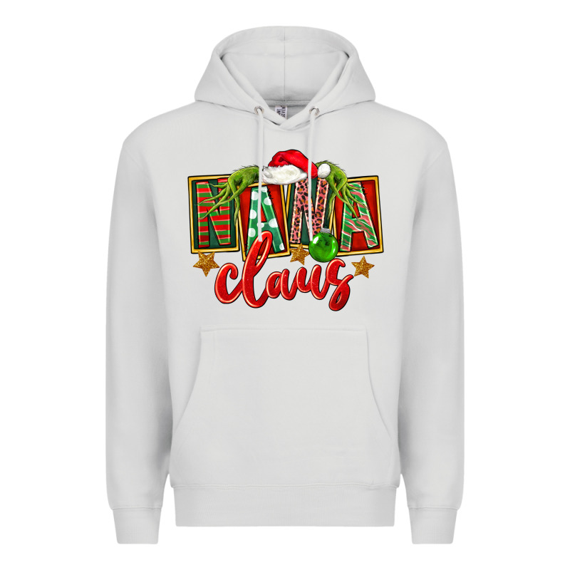 Christmas Nana Claus Premium Hoodie by FaDigitalArtStudio | Teevron