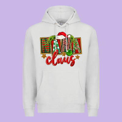 Christmas Nana Claus Premium Hoodie Designed By Fadigitalartstudio