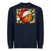 Navy basketball christmas Heavyweight Sweatshirt - FaDigitalArtStudio