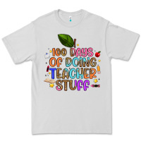 Dove Grey 100 days of doing teacher stuff Premium Tee - Artiststas