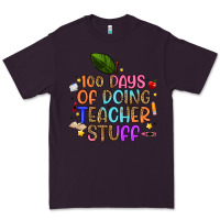 Plum 100 days of doing teacher stuff Premium Tee - Artiststas