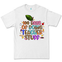 White 100 days of doing teacher stuff Premium Tee - Artiststas