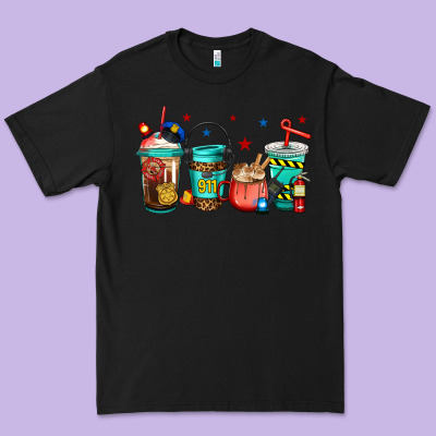 911 Police Firefighter Dispatcher Premium Tee Designed By Jasminsmagicworld