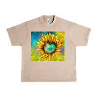 French Oak sparkling sunflower Urban Heavy Tee - TumblerDesignByShophia