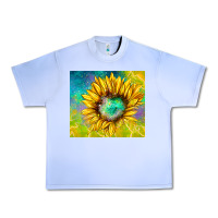 Grape Ice sparkling sunflower Urban Heavy Tee - TumblerDesignByShophia