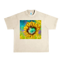 Sandshell sparkling sunflower Urban Heavy Tee - TumblerDesignByShophia