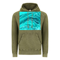 Vintage Olive turquoise agate Vintage Hoodie - TumblerDesignByShophia