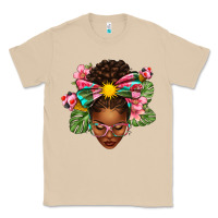 Mushroom Afro Woman Summer Classic Tee - texasbilliewilder