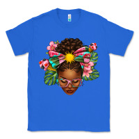 True Royal Afro Woman Summer Classic Tee - texasbilliewilder