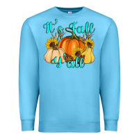 Ocean Blue it's fall y'all Premium Sweatshirt - Artiststas